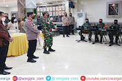 Usai Video Conference dengan Presiden, Panglima TNI Bersama Kapolri Kunker ke Makassar