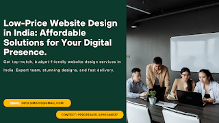 Low-Price Website Design in India: