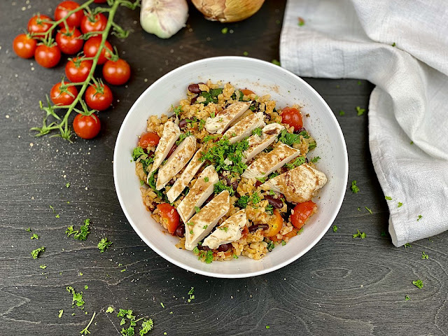 Low-Carb Chicken and Rice