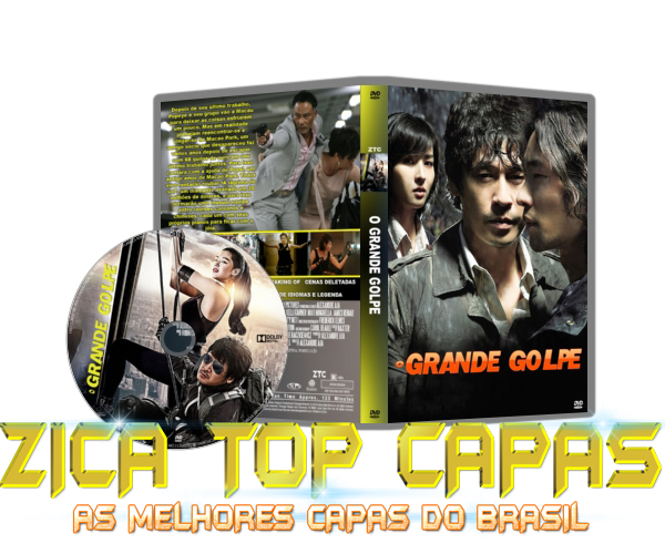 CAPA DO DVD - O GRANDE GOLPE - LABEL - 2015