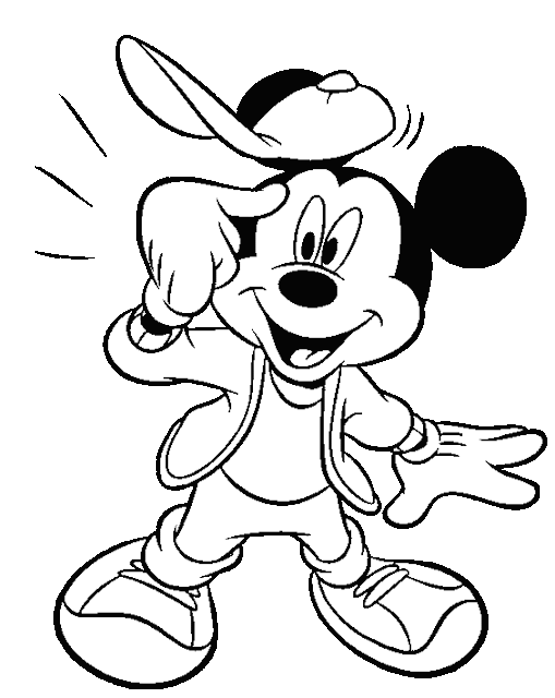 Download Disney Mickey Mouse Coloring Pages | kentscraft