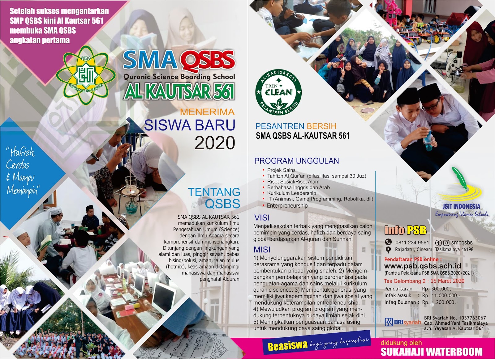 Penerimaan Siswa Baru Sma Qsbs Al Kautsar 561 Yayasan Alkautsar 561