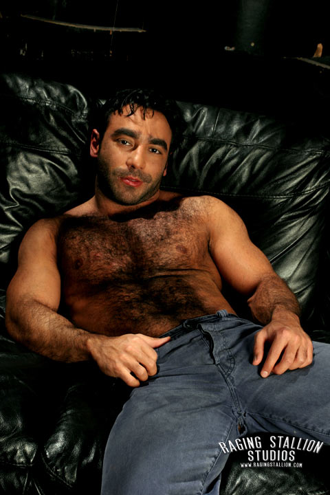Huessein Hairy Muscle Hunk Porn Star Gallery 2