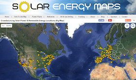 A map showing gaps in solar in the Midwest