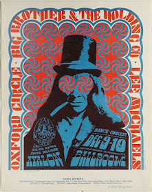 Clásicos pósters de conciertos de Rock de los años 60