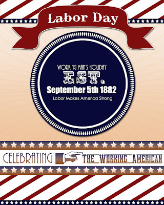  With this labor day printables, you can print it out as a poster an  put it in  a visible corner in your house.