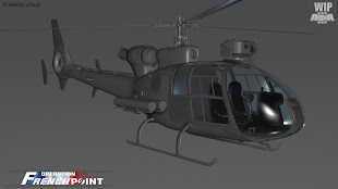 arma3用Operation Frenchpointフランス軍MODのGazelle Viviane