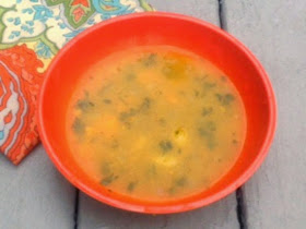 vegetable soup with turmeric