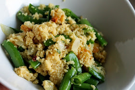 Couscous with Sugar Snap Peas