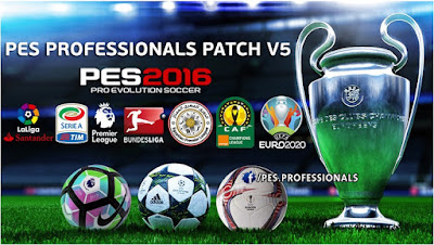PES Professionals Patch 2016 V5 AIO 
