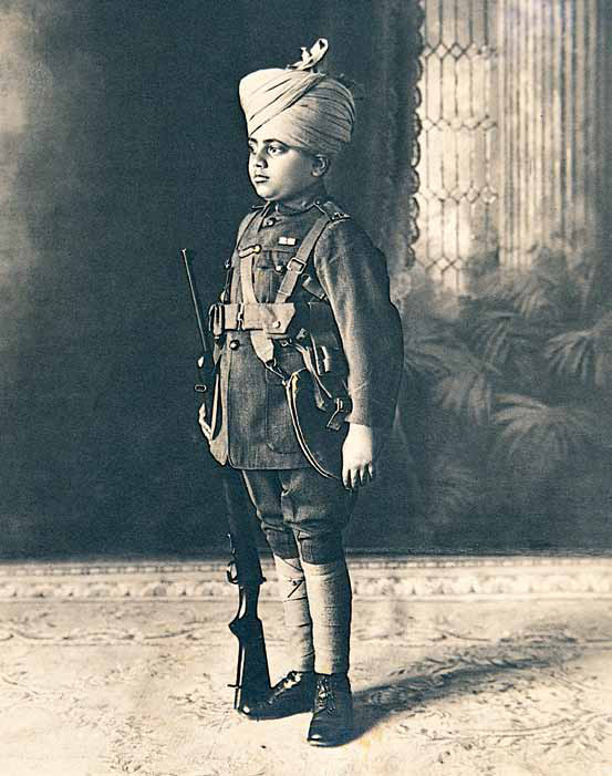 Prince Jiwaji Rao Scindia of Gwalior (1920) | Indian Royal Child Portraits | Rare & Old Vintage Portraits
