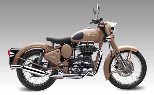 Royal Enfield Bullet Classic Desert Storm 2011 Side