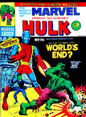 The Mighty World of Marvel #70, the Leader vs the Hulk