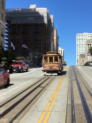 Roadtrip USA - on the road again - California - San Francisco cable car