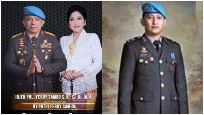 Isi Curhat Brigadir J kepada Kekasihnya soal Irjen Ferdy Sambo dan Keluarganya