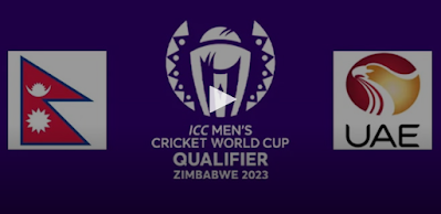 Nepal vs United Arab Emirates 7th Place Playoff Semi-Final 2023 ICC Cricket World Cup Qualifier