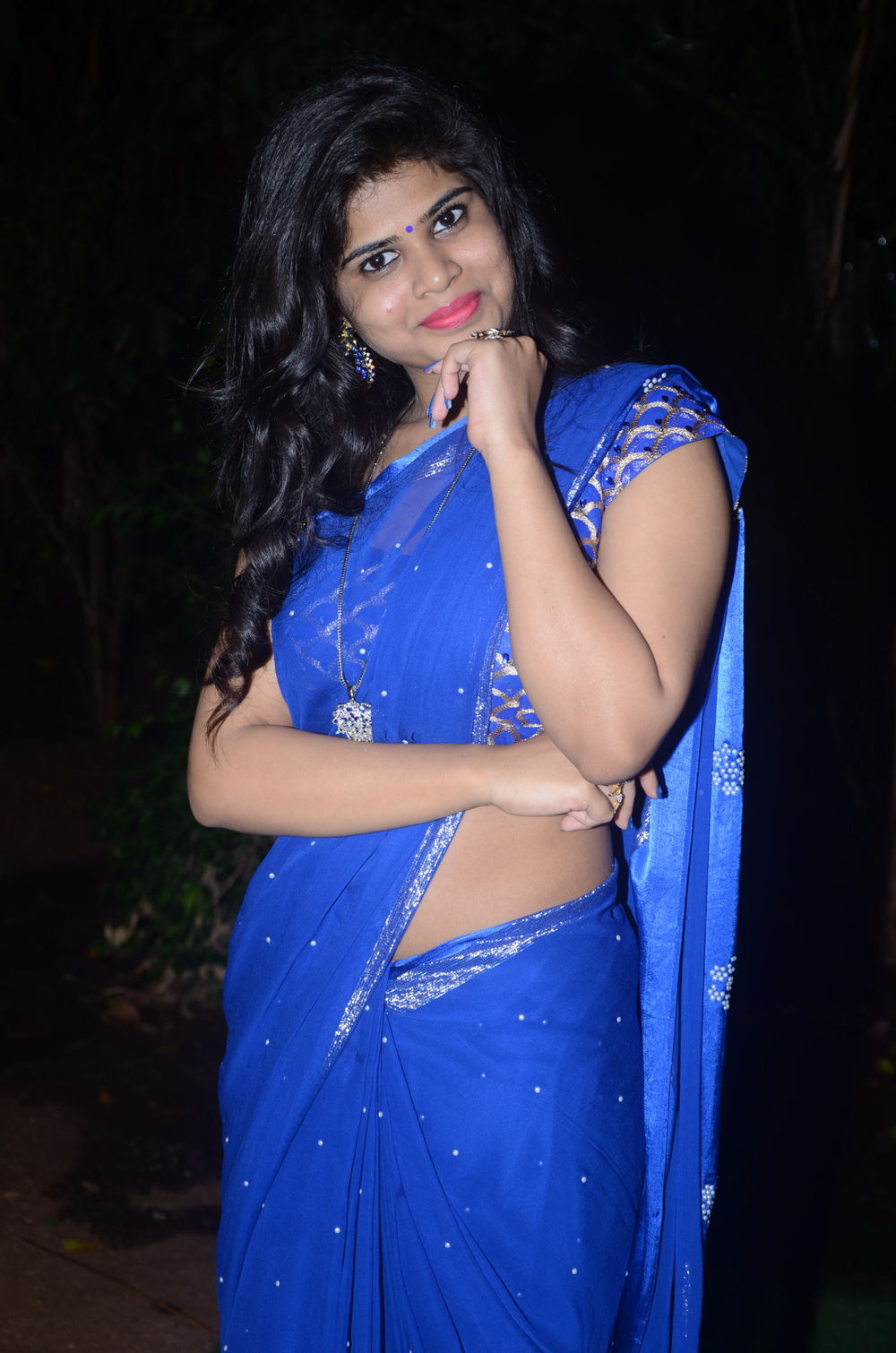 models hot photos in saree