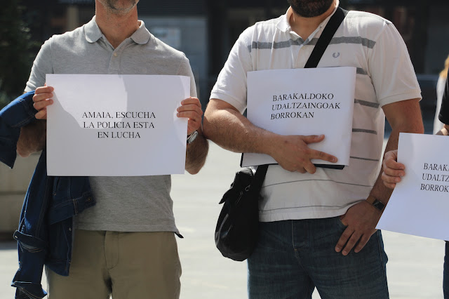 protesta Policía Municipal