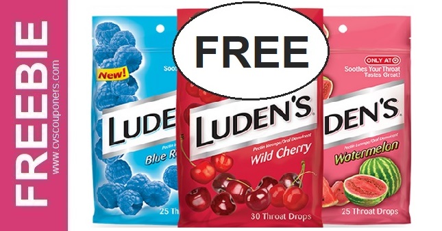 FREE Luden’s Cough Drops at CVS 10-25-10-31