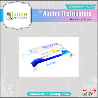 Wanted Distributors for Facial Wipe