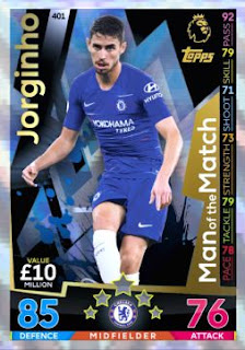 Match Attax 2018-2019 Chelsea Premier League