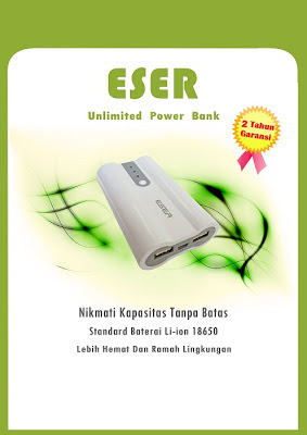 ESER Unlimited Power Bank, Power Bank Multi Fungsi Dan Aman Untuk Gadget