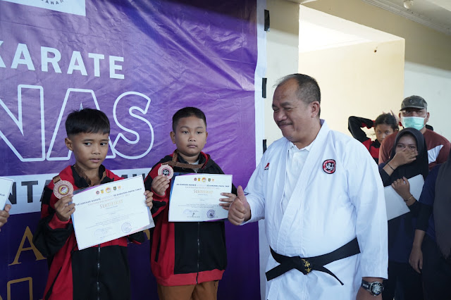 Wabup Asahan Harapkan Kejuaraan Karate INKANAS Se- Sumatera Pantai Timur Melahirkan Atlet yang Berprestasi