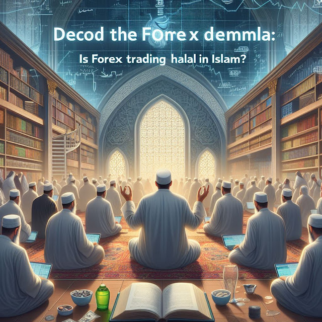 Decoding the Forex Dilemma: Is Forex Trading Halal in Islam?"  In the intersection of finance and faith, the question of whether Forex trading is deemed halal (permissible) or haram (forbidden) in Islam has stirred considerable debate. This comprehensive exploration aims to shed light on the complexities surrounding Forex trading within the framework of Islamic principles, navigating the theological, ethical, and practical aspects that underpin this financial activity.  Understanding Forex Trading in the Context of Islam 1. Essence of Forex Trading Forex, short for foreign exchange, involves the buying and selling of currencies with the aim of capitalizing on price fluctuations. It operates as a decentralized global market, where currencies are traded 24 hours a day.  2. Theological Foundations Islamic finance is governed by Sharia, the Islamic law derived from the Quran and the teachings of Prophet Muhammad (peace be upon him). Sharia emphasizes ethical and fair financial practices, prohibiting certain elements such as usury (riba) and excessive uncertainty (gharar).  Key Factors Influencing the Halal Status of Forex Trading 1. Riba (Usury) Prohibition In Islam, the prohibition of usury is explicit. Riba refers to the charging or paying of interest, and any financial transaction that involves interest is considered haram. The question arises as to whether certain aspects of Forex trading, such as overnight swaps, fall under this prohibition.  2. Gharar (Excessive Uncertainty) Concerns Islamic finance discourages transactions that involve excessive uncertainty or ambiguity (gharar). Forex trading, with its inherent market uncertainties and fluctuations, prompts a nuanced evaluation to ensure compliance with Islamic principles.  3. Real Economic Activity Islamic finance encourages transactions that contribute to real economic activity and value creation. Some argue that Forex trading, being speculative in nature, may not align with the principle of contributing to tangible economic development.  4. Equity and Fairness Islamic finance emphasizes fairness and equity in transactions. Critics of Forex trading within Islamic finance argue that the asymmetry of information and resources in the Forex market may lead to inequitable outcomes, especially for retail traders.  Islamic Finance Scholars' Perspectives on Forex Trading 1. Differing Opinions Islamic finance scholars have expressed varied opinions on the permissibility of Forex trading. While some argue that it aligns with Islamic principles when conducted within specific parameters, others maintain reservations about its compatibility with Sharia.  2. Conditions for Permissibility Scholars who deem Forex trading as potentially halal often emphasize the importance of certain conditions. These may include avoiding interest-bearing transactions, engaging in trades with immediate execution, and ensuring underlying assets are exchanged in a fair and transparent manner.  Practical Considerations for Halal Forex Trading 1. Interest-Free Accounts Several Forex brokers offer Islamic or interest-free accounts designed to cater to Muslim traders. These accounts typically eliminate interest-related charges and comply with Sharia principles, addressing one of the key concerns.  2. Immediate Execution and Clear Transactions To align with Islamic principles, some scholars recommend engaging in Forex trades with immediate execution to minimize elements of uncertainty. Clear and transparent transactions are emphasized to ensure fairness and equity.  3. Real Economic Purpose Traders aiming to align with Islamic finance principles may focus on engaging in Forex trades that serve a real economic purpose, such as facilitating international trade or hedging against currency risk in a permissible manner.  The Challenge of Overnight Swaps (Rollover) in Forex Trading 1. Interest Implications One of the contentious issues in Forex trading from an Islamic perspective is the concept of overnight swaps or rollover. These involve interest payments associated with holding positions overnight, potentially conflicting with the prohibition of riba.  2. Mitigation Strategies To address the challenge of overnight swaps, some Islamic Forex traders opt for avoiding positions that involve interest payments. Others explore alternatives, such as using Islamic hedging instruments or seeking Sharia-compliant brokers with specific arrangements for overnight positions.  Balancing the Halal Status with Personal Convictions 1. Individual Interpretation The halal status of Forex trading is not universally agreed upon within the Islamic finance community. Individuals may consult with Islamic scholars, seek diverse opinions, and arrive at personal conclusions based on their interpretation of Sharia principles.  2. Responsibility of Traders Islamic Forex traders bear the responsibility of conducting due diligence and ensuring that their trading activities align with their understanding of halal practices. Seeking knowledge, consulting scholars, and making informed decisions are integral to navigating this complex landscape.  Conclusion: Navigating the Halal Seas of Forex Trading In the intricate weave of faith and finance, the question of whether Forex trading is halal in Islam involves a nuanced exploration of Islamic principles and financial practices. As Muslims navigate the seas of Forex trading, considerations of riba, gharar, and adherence to ethical and equitable principles guide their decisions.  The halal status of Forex trading is not a one-size-fits-all proposition; rather, it requires a thoughtful examination of individual convictions, scholarly opinions, and practical considerations. Whether one sets sail in the Forex markets or opts for alternative investment avenues, the journey involves a personal voyage of understanding and commitment to aligning financial practices with the ethical principles outlined in Islamic teachings.