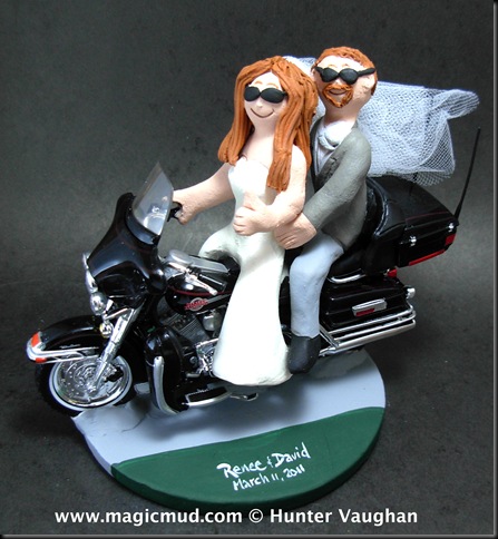 Harley Davidson Wedding Cake Topper 9 This is a great cake topper for the