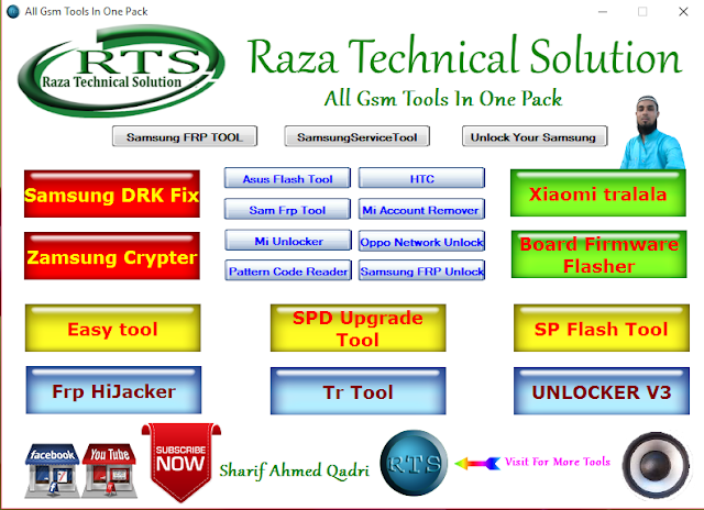 All Gsm Tools In One Pack By Raza Technical Solution