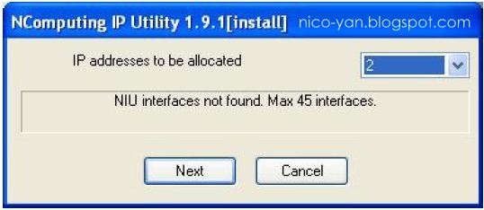 NComputing IP Utility