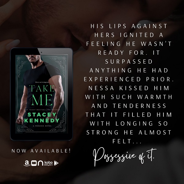 His lips against hers ignited a feeling he wasn’t ready for. It surpassed anything he had experienced prior. Nessa kissed him with such warmth and tenderness that it filled him with longing so strong he almost felt… possessive of it.