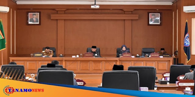 Pj. Wako Jasman Sampaikan Nota Pengantar Ranperda Pertanggungjawaban Pelaksanaan APBD 2023