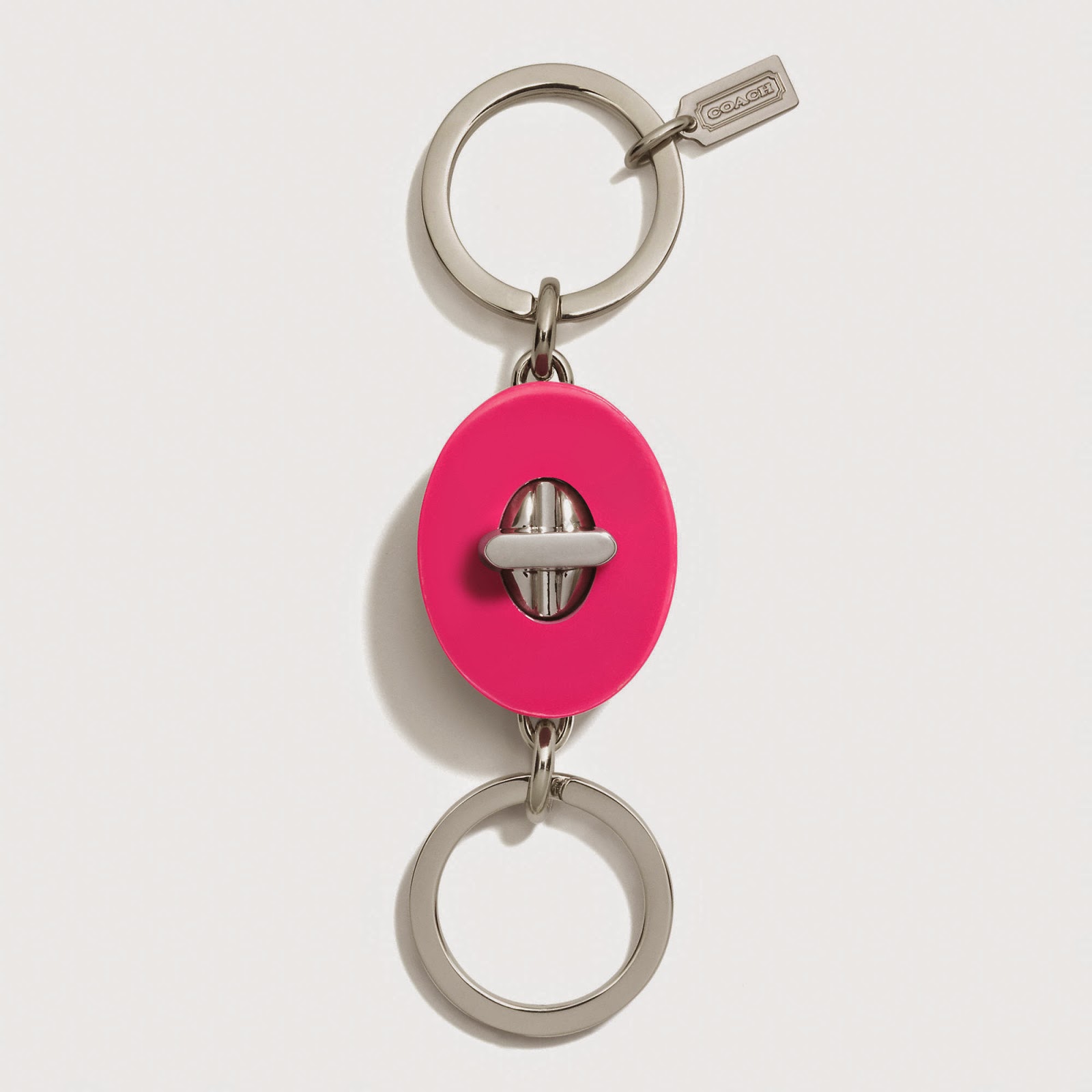 have also been loving this coach valet key ring
