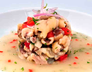 Ceviche de patitas de chancho