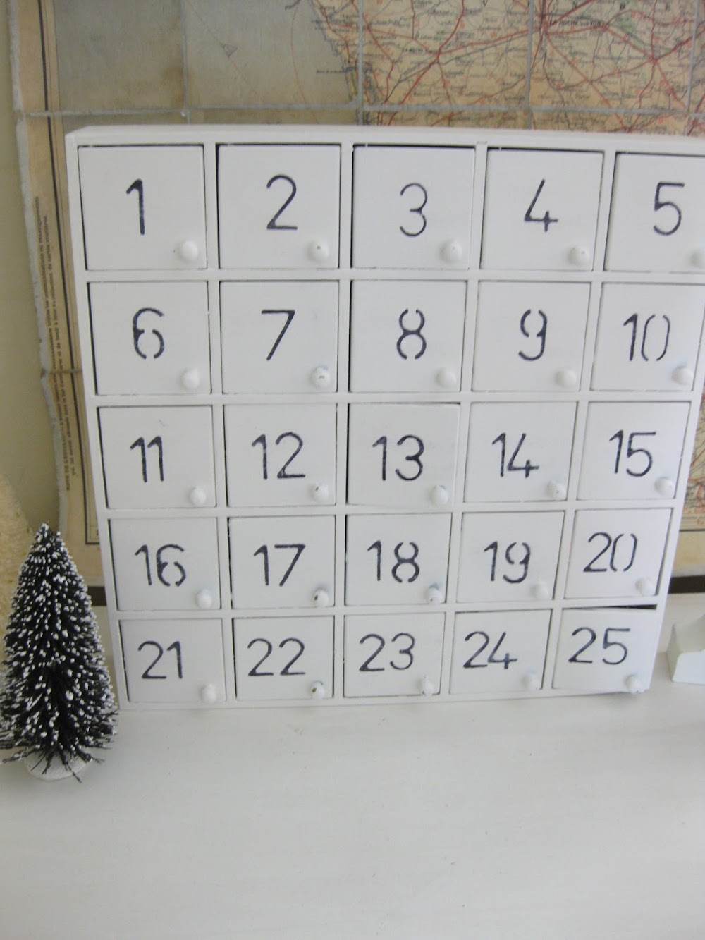 a new advent calendar and christmas cards