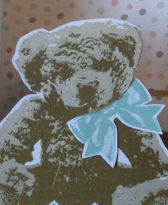 Craftyduckydoodah!, Baby Bear, October 2018 Coffee & Cards Project, Stampin' Up! UK Independent  Demonstrator Susan Simpson, Supplies available 24/7 from my online store, 