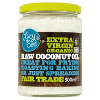 extra virgin organic raw coconut oil jar