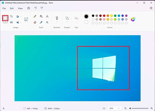 Cara Menghilangkan Background Gambar Di Paint Widnows 11