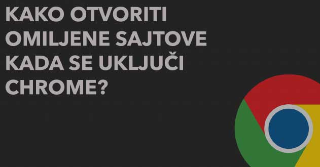 automatsko otvaranje omiljenih sajtova