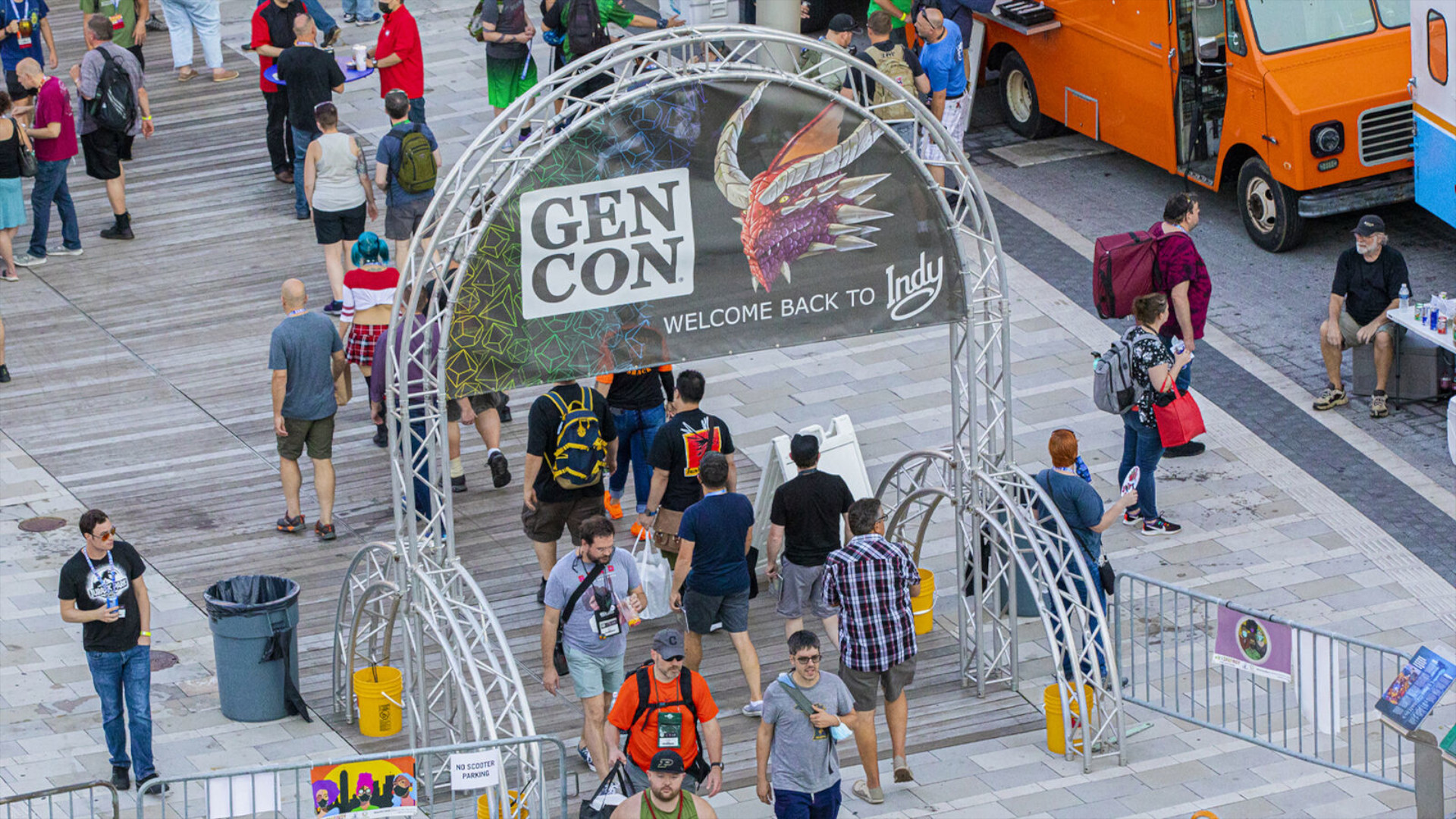 Polyhedron News Collider Board Game News - Gen Con 2022 Attendance Figures