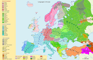 Europa Mappa Regione Citta