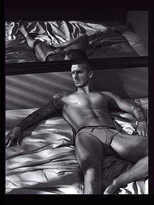 david beckham armani exchange. David Beckham Strips for