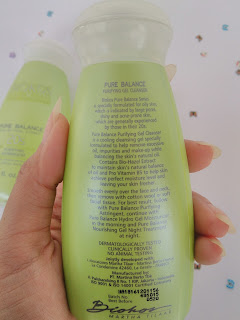 Biokos Pure Balance Purifying Gel Cleanser, Purifying Astringent, and Hydro Gel Moisturizer review