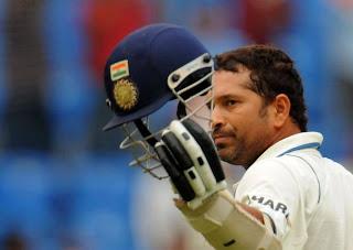 Sachin Tendulkar equals Sunil Gavaskars record