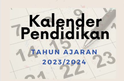 Download Kalender Pendidikan Tahun Ajaran 2023/2024 Excel dan PDF