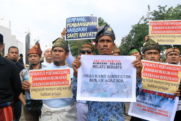 Konflik Rempang Suku Melayu Sumatera Utara, Pulau Rempang, Perjuangan Tanah Leluhur