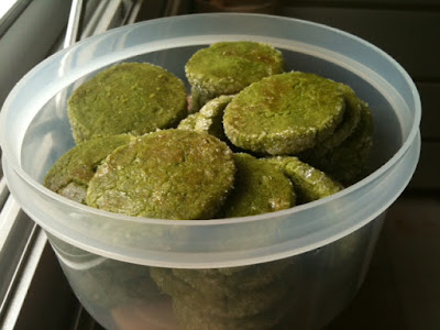 Green Tea Sable Cookies