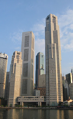 UOB Plaza Towers, OUB Centre and Republic Plaza