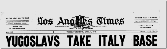 8 April 1941 worldwartwo.filminspector.com LA Times headlines